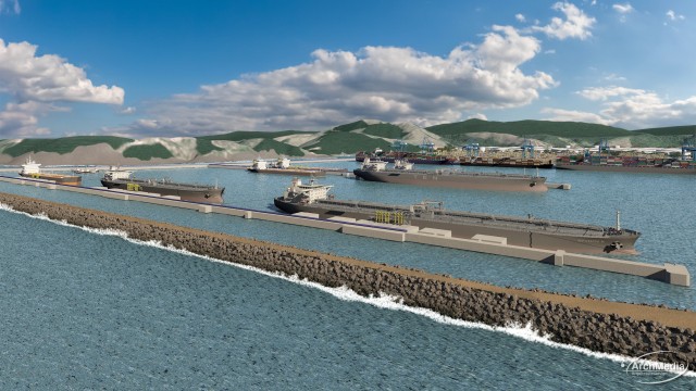 Terminal de Ponta Negra – obra do porto está próxima de ser liberada