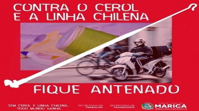 Cerol Corta Vidas – Campanha contra cerol e linha chilena