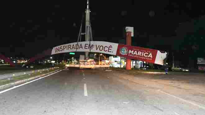 Novo pórtico em Maricá: cidade com acesso renovado