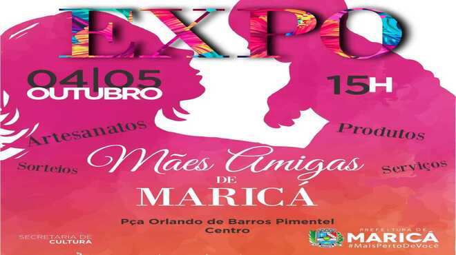 Expo Mães e Amigas de Maricá nos dias 04 e 05/10