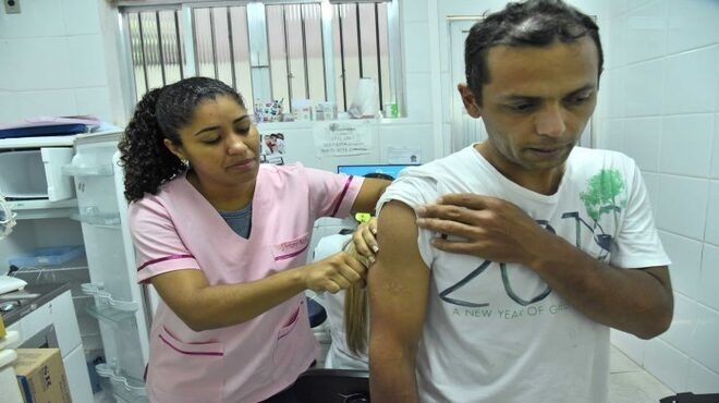 Sarampo dia D de vacinação 1º de fevereiro em Maricá