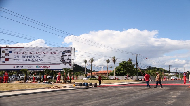 Traffic Calmings instalados no Hospital Che Guevara