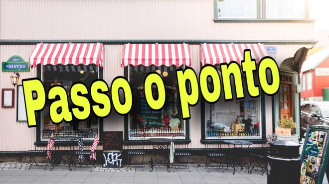 Passo o ponto