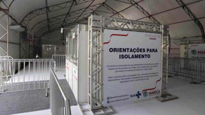Hospital de campanha em São Gonçalo