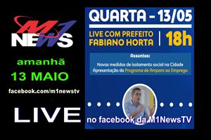 boletim flyer live Fabiano HOrta