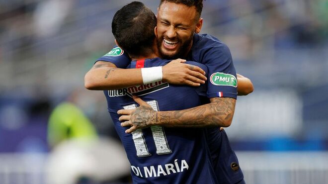 Neymar brilha e PSG conquista Copa da França
