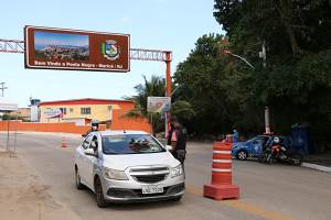 barreiras sanitarias Ponta Negra