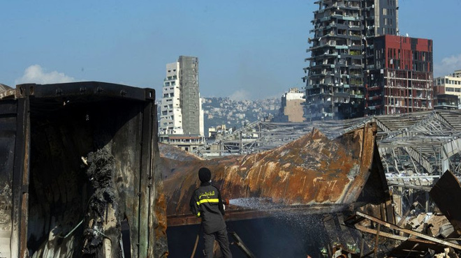 explosão que abalou Beirute