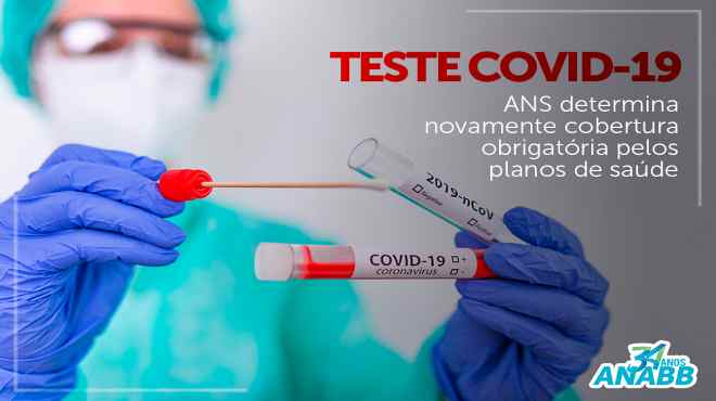 Testes sorológicos para Covid-19 terão cobertura obrigatória