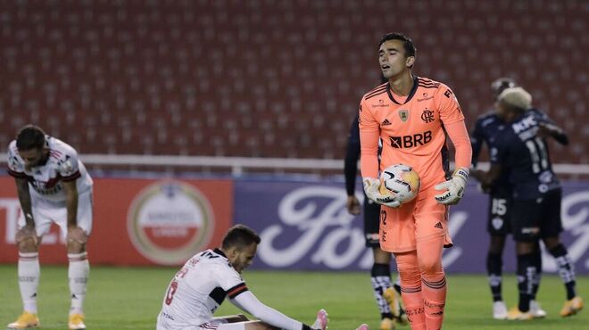 Del Valle humilha Flamengo e goleia por 5 a 0 na Libertadores