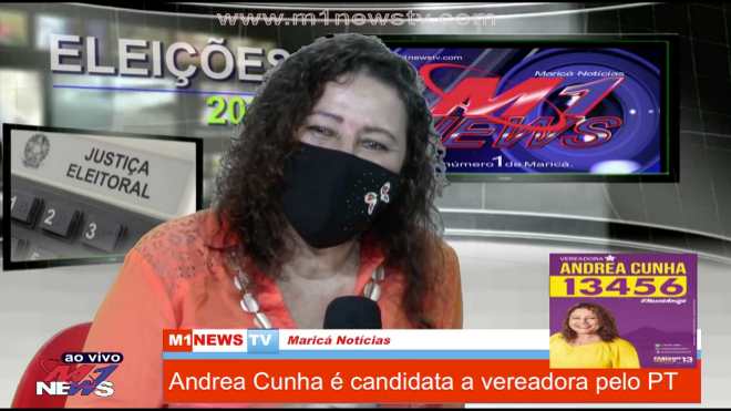 Eleições 2020 – Andrea Cunha – Candidata a vereadora do PT