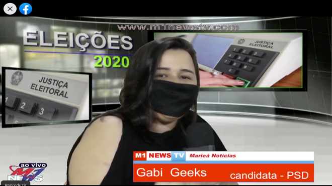 Eleições 2020 – Gabi Geeks – Candidata a vereadora do PSD