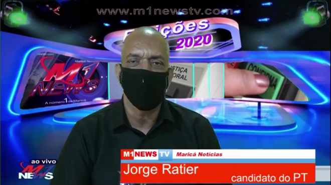 Eleições 2020 – Jorge Ratier – Candidato a vereador do PT