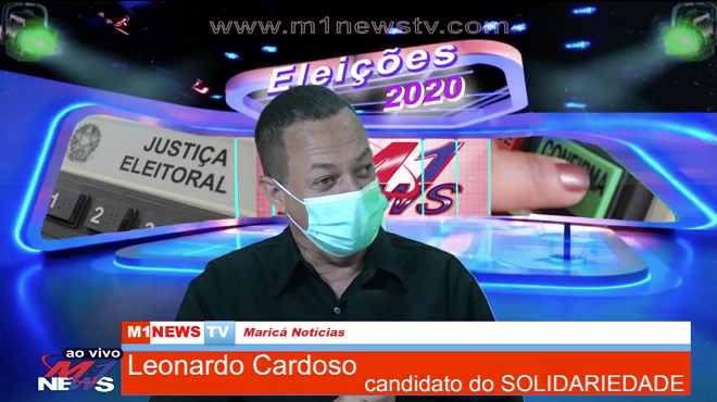 Eleições 2020 – Leonardo Cardoso – Candidato a vereador do Solidariedade