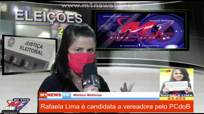 Eleições 2020 – Rafaela Lima – Candidata a vereadora do PCdoB