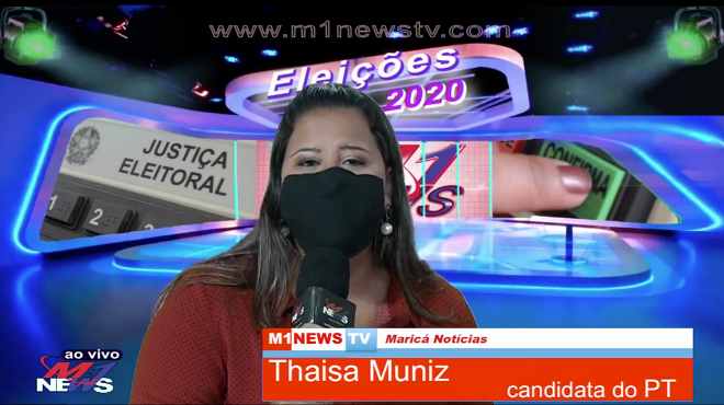 Eleições 2020 – Thaísa Muniz – Candidata a vereadora do PT