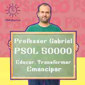 Eleições 2020 - Professor Gabriel - PSOL