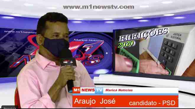 Eleições 2020 – Araujo – Candidato a vereador do PSD