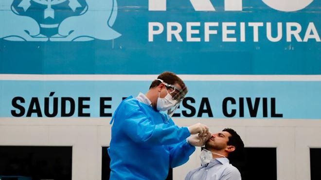 Cidade do Rio de Janeiro recebe 10 mil testes rápidos para covid-19