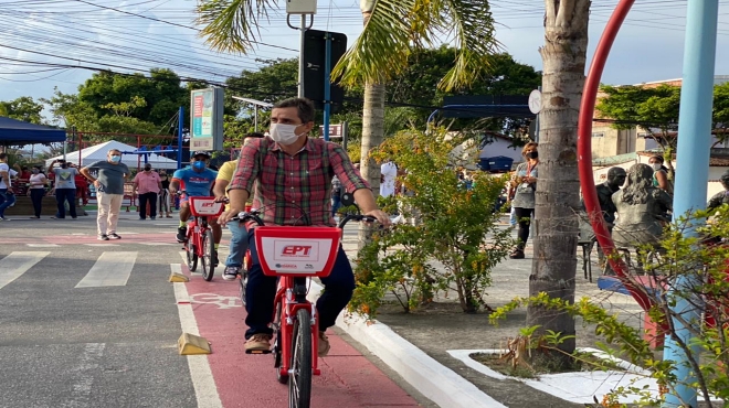Bicicletas Vermelhinhas já estão à disposição da população