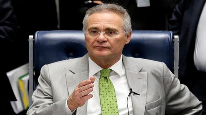 Liminar da Justiça Federal suspende indicação de Renan Calheiros para relator da CPI