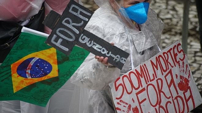Novas manifestações contra Bolsonaro e pela vacina são confirmadas para o 24 de julho