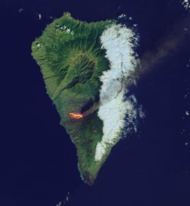 vulcão Cumbre Vieja