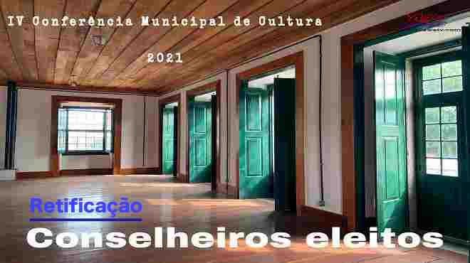 RETIFICAÇAO – Conselheiros eleitos e Regimento Interno – IV Conferência Municipal de Cultura de Maricá