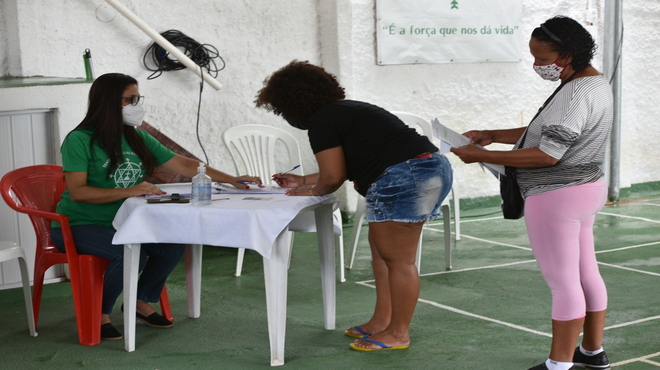 Ação social em Itaipuaçu