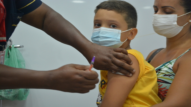 Maricá retoma vacinação infantil contra a Covid-19 nesta quarta-feira