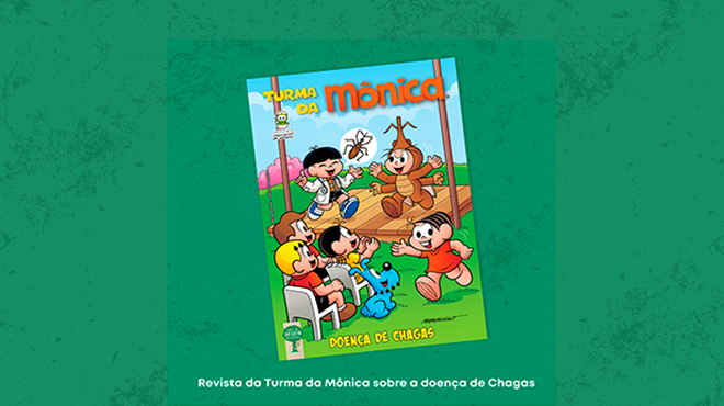 Médicos Sem Fronteiras lança revista da Turma da Mônica sobre doença de Chagas