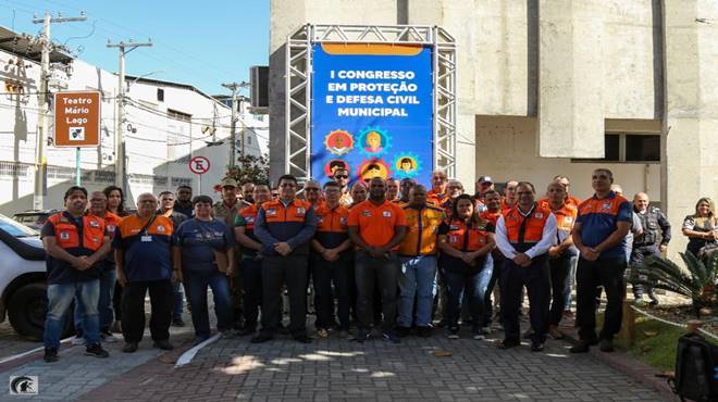 Maricá participa do I Congresso Municipal de Proteção e Defesa Civil em Saquarema