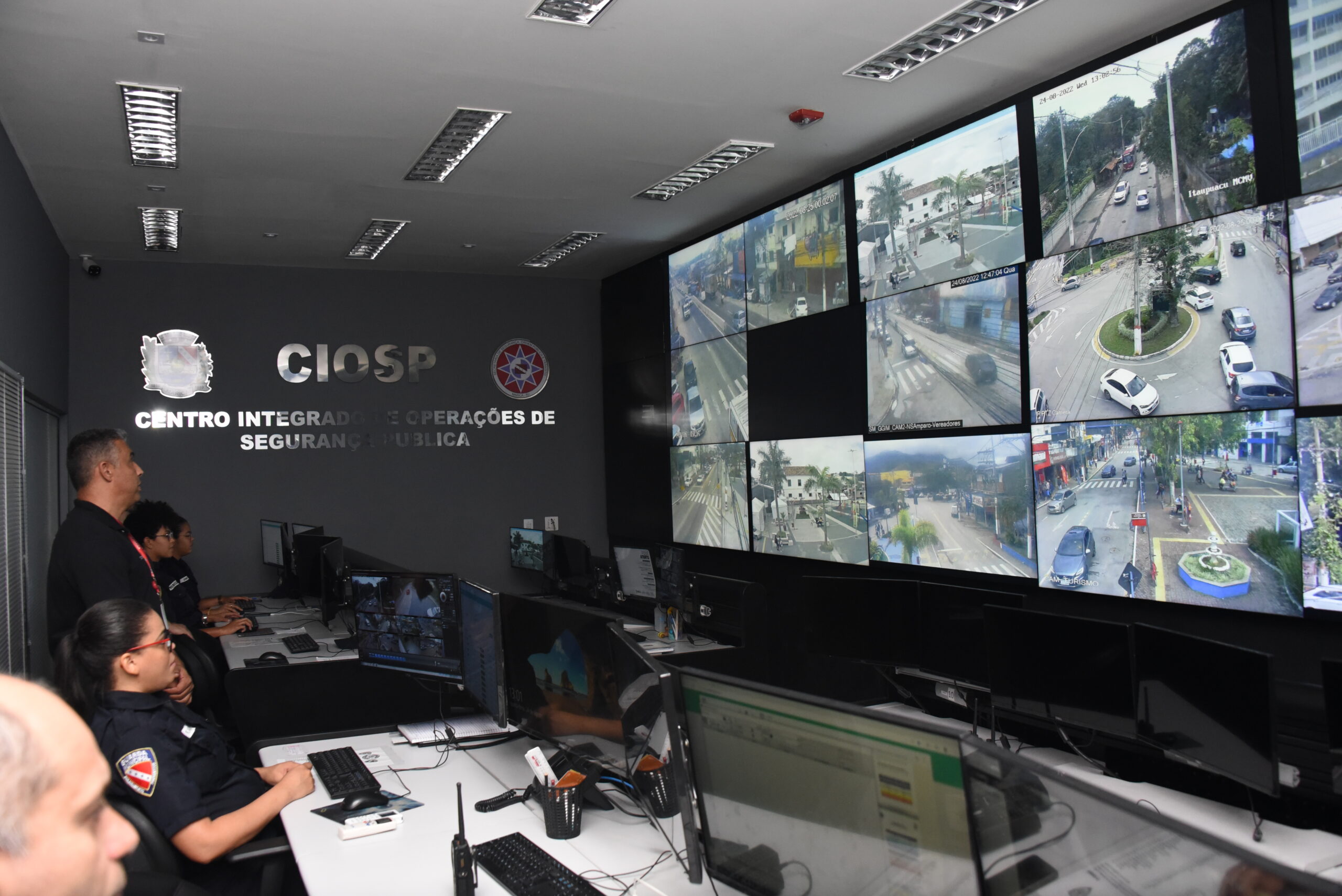 Centro de Operações de Maricá registra 15 ocorrências com auxílio de câmeras