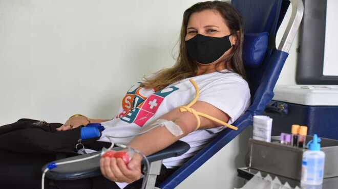 Campanha de doação de sangue mobiliza 124 pessoas em Maricá