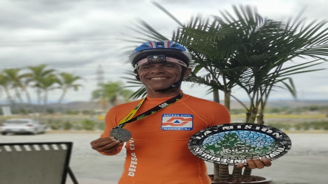 Agente da Defesa Civil de Maricá conquista quarta colocação em ultramaratona