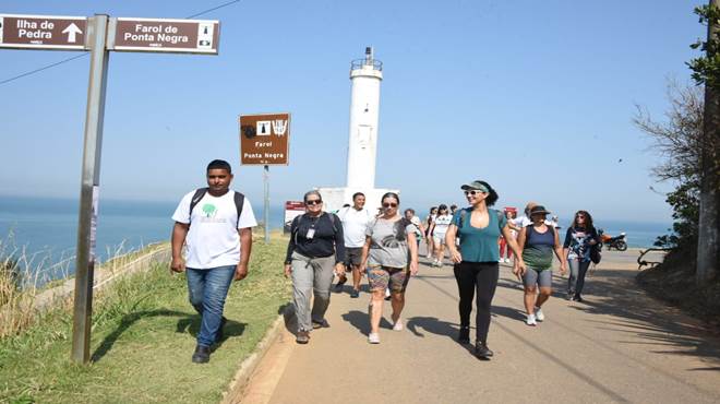 Ponta Negra e Jaconé recebem visitantes do Circuito Ecológico