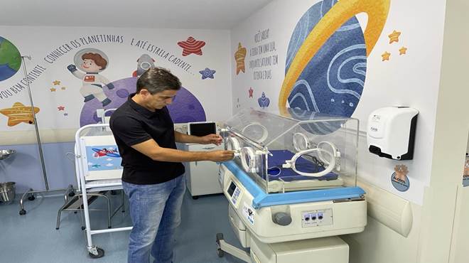 Prefeito Fabiano Horta visita o novo Centro Pediátrico do Hospital Conde Modesto Leal
