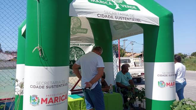 Maricá+Verde distribui 100 mudas nativas da Mata Atlântica no Manu Manuela