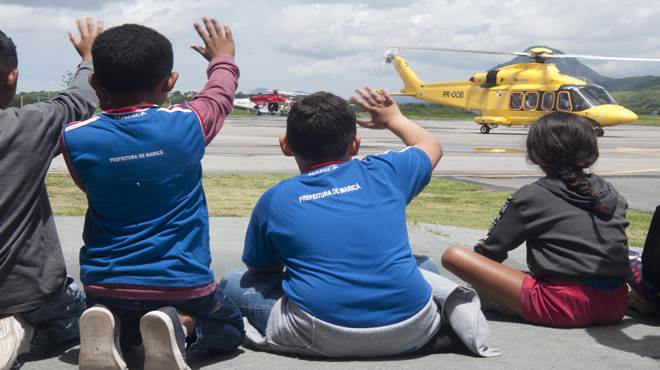 Aeroporto de Maricá recebe visitas de alunos da rede municipal de ensino