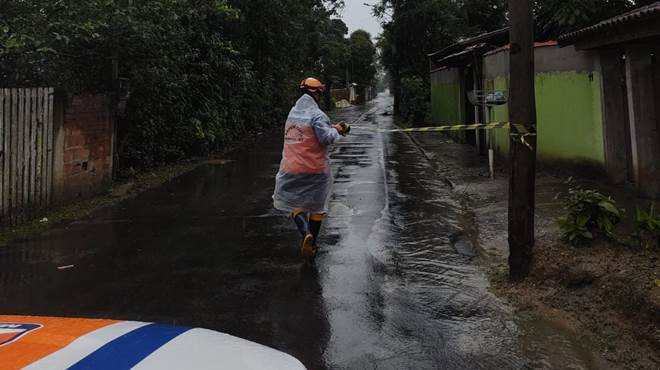 Maricá está em estágio de atenção por causa da chuva