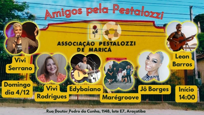Amigos pela Pestalozzi de Maricá(RJ) – Evento solidário