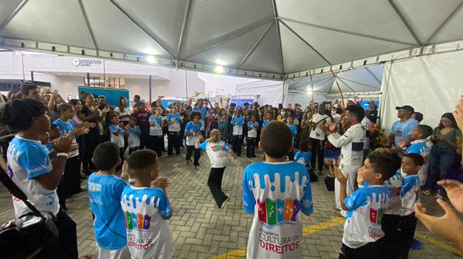 Capoeira, música e arte na abertura da IV Semana dos Direitos Humanos de Maricá