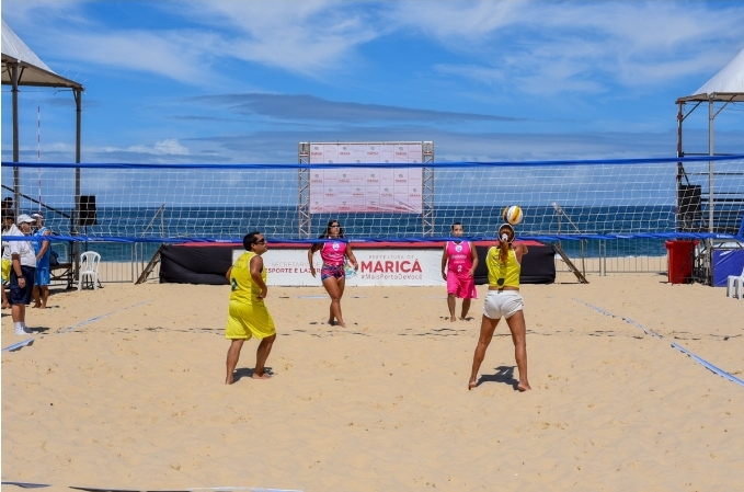Projeto Maricá Cidade Olímpica seleciona atletas de vôlei de praia