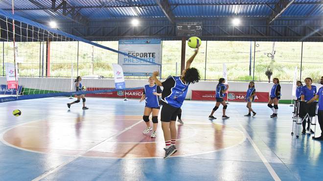 Prefeitura seleciona atletas para vôlei feminino do projeto Maricá Cidade Olímpica