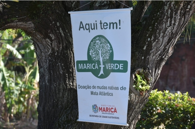 Maricá+Verde distribui mudas nativas da Mata Atlântica em Itapeba