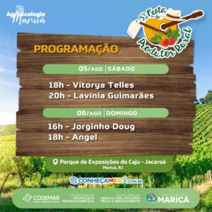 Secretaria de Agricultura promove a 5ª Festa do Produtor Rural neste fim de semana (05 e 06/08)