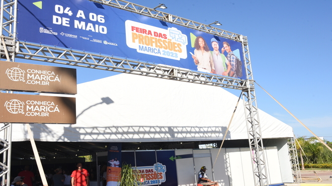 Abertura da Feira das Profissões é adiada devido à forte chuva que atingiu a cidade