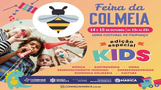 Feira da Colmeia tem programação especial para crianças