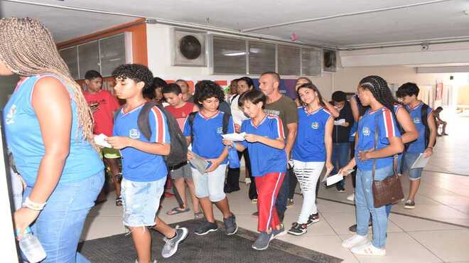 Maricaenses participaram da 18ª edição da Olimpíada Brasileira de Matemática das Escolas Públicas (Obmep) neste sábado (0710)