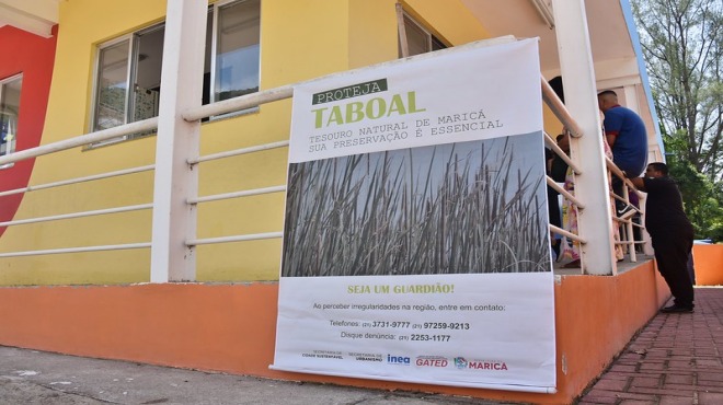 Prefeitura de Maricá conscientiza moradores do Taboal, em Itaipuaçu